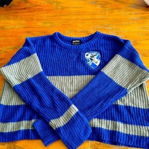 Harry Potter Ravenclaw cropped sweater